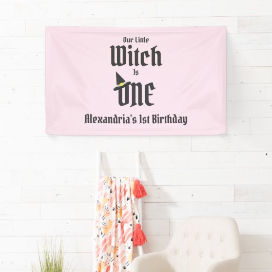 Witch 1st Birthday Spandoek (Insitu)