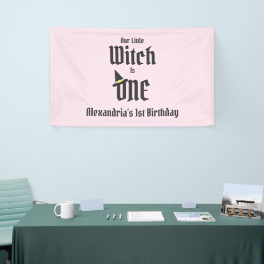 Witch 1st Birthday Spandoek (Beurs)