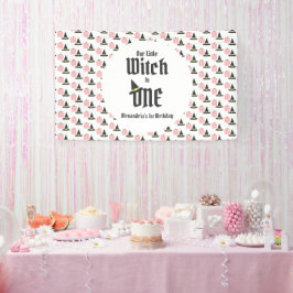 Witch 1st Birthday Spandoek