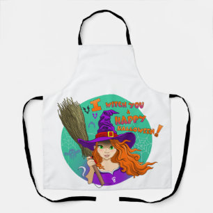 Witch All-Over Print Schort