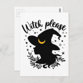 Witch Alsjeblieft Briefkaart (Voorkant / Achterkant)