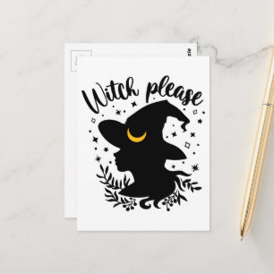 Witch Alsjeblieft Briefkaart