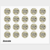 Witch Alsjeblieft | Halloween Ronde Sticker (Vel)