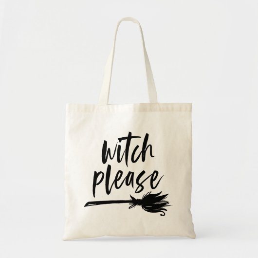 Witch Alsjeblieft | Halloween Tote Bag (Voorkant)