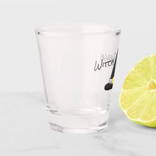 Witch Alsjeblieft Shot Glas (Links)