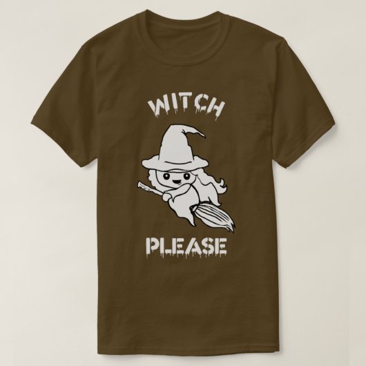 Witch Alsjeblieft T-shirt (Design voorkant)