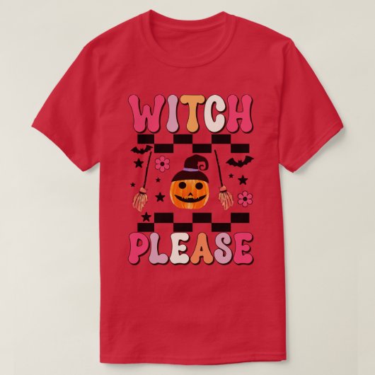 Witch Alsjeblieft T-shirt (Design voorkant)