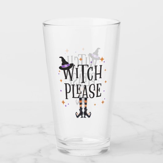 Witch alsjeblieft. - Witches, Pet, Stockings, Shoe Glas (Voorkant)
