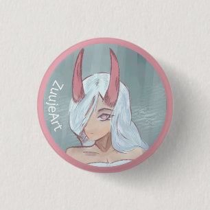 Witch anime ronde button 3,2 cm