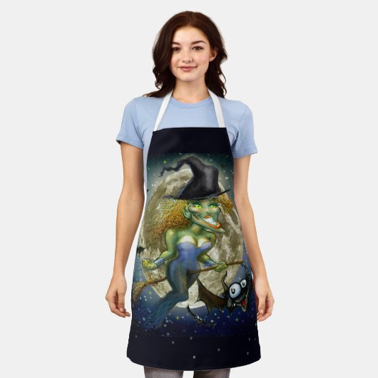 Witch Apron Schort (Gedragen)