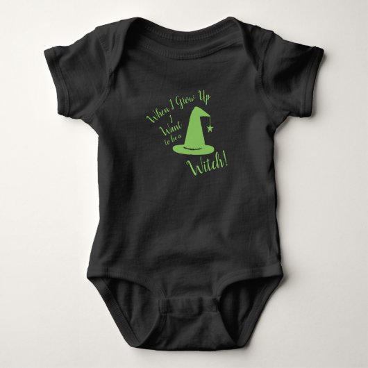 Witch Baby Gift Romper (Voorkant)