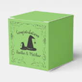Witch Baby shower Halloween Bedankdoosjes (Voorkant Zijde)