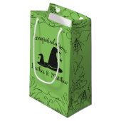 Witch Baby shower Halloween Klein Cadeauzakje (Voorkant Gekanteld)