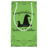 Witch Baby shower Halloween Klein Cadeauzakje (Voorkant)