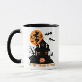 Witch beter hebben mijn geld spookt Halloween grap Mok (Links)