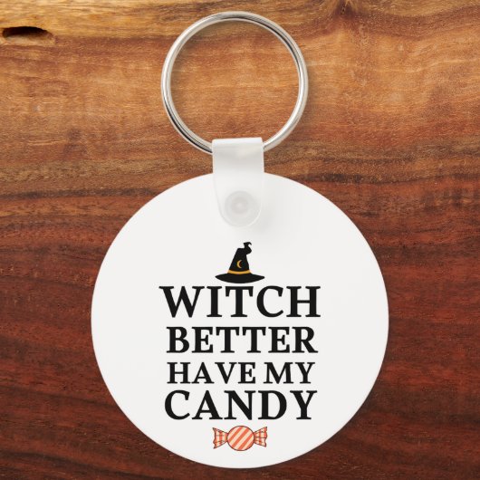 Witch beter mijn Snoep Sleutelhanger hebben (Voorkant)