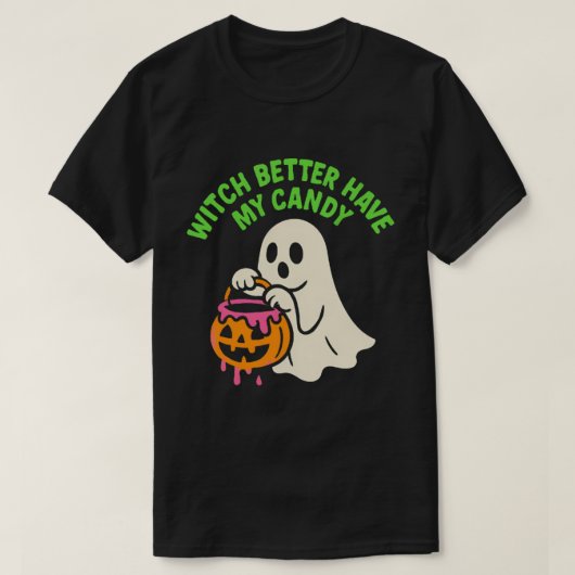 Witch beter mijn Snoep T-shirt hebben (Design voorkant)