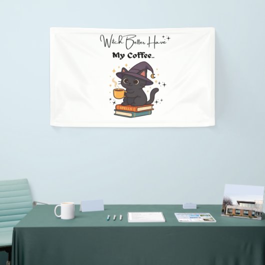Witch Better Have My Coffee Classic T-shirt Spandoek (Beurs)