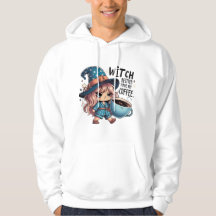Witch Better Have My Coffee Funny Halloween Hoodie
