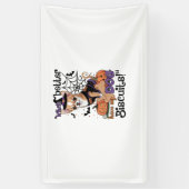 Witch better have my Dog Biscuits Cute Halloween C Spandoek (Verticaal)