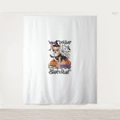 Witch better have my Dog Biscuits Cute Halloween C Wandkleed (Voorkant)