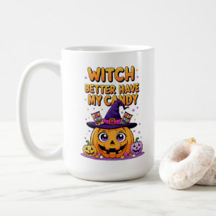 Witch Better Have My Snoep - Schattigee Kawaii Hal Koffiemok