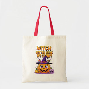 Witch Better Have My Snoep - Schattigee Kawaii Hal Tote Bag