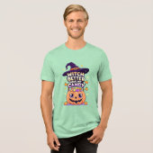 Witch Better Have My Snoep - Schattigee Kawaii Hal Tri-Blend Shirt (Voorkant volledig)