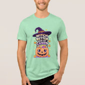 Witch Better Have My Snoep - Schattigee Kawaii Hal Tri-Blend Shirt (Voorkant)