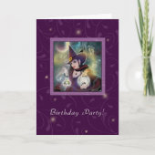 Witch Birthday Party Invitation (Voorkant)