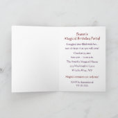 Witch Birthday Party Invitation (Binnen)