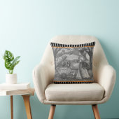 WITCH, BLACK CAT BABY BUGGY HALLOWEEN SIERKUSSEN (Stoel)