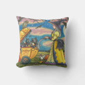 WITCH, BLACK CAT BABY BUGGY HALLOWEEN SIERKUSSEN (Voorkant)