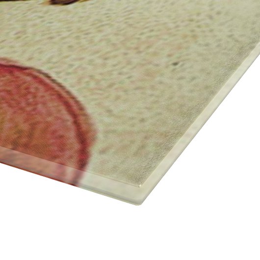 Witch Black Cat Broom Snijplank (Hoek)