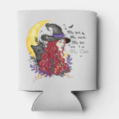 Witch, Black Cat en Crescent Moon Blikjeskoeler (Achterkant)