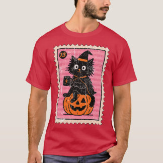 Witch Black Cat T-shirt
