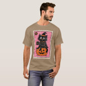 Witch Black Cat T-shirt (Voorkant volledig)
