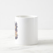 Witch Black Cat tijdens Halloween Koffiemok (Center)