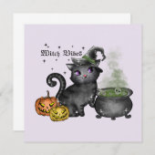 Witch Black Cat | Witch Vibes (Voorkant / Achterkant)