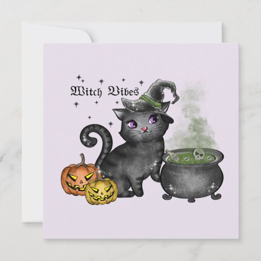 Witch Black Cat | Witch Vibes (Voorkant)