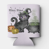 Witch Black Cat | Witch Vibes Blikjeskoeler (Achterkant)