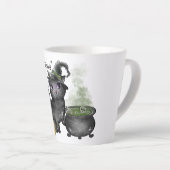 Witch Black Cat | Witch Vibes Latte Mok (Rechterhoek)