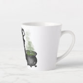 Witch Black Cat | Witch Vibes Latte Mok (Rechts)