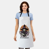 Witch Black Cat Witchy Magic Halloween Wom Schort (Gedragen)