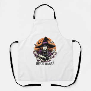 Witch Black Cat Witchy Magic Halloween Wom Schort
