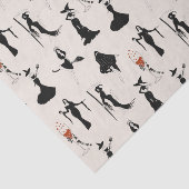 Witch Bloody Cocktail Hart Skeleton Hand Halloween Tissuepapier (Detail)