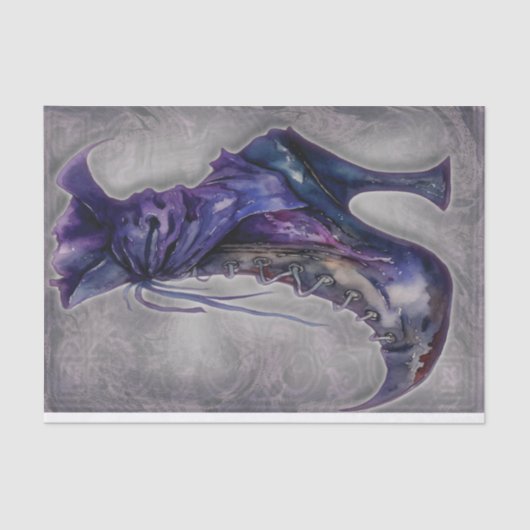 Witch Boot Decoupage Paper Tissuepapier (Voorkant)