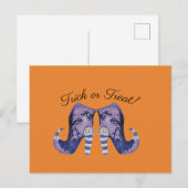 Witch Boots Briefkaart (Voorkant / Achterkant)