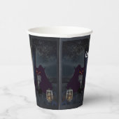 Witch Brew Halloween Black Cat Papieren Bekers (Rechts)