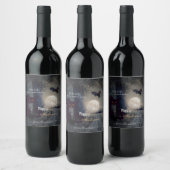 Witch Brew Haunted Halloween Black Cat Wijn Etiket (Flessen)